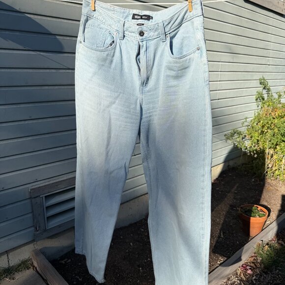 VANS Sirelle 5 Pocket Denim Puddle Pants - Picture 3 of 5